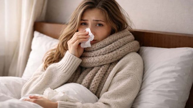 Ilustrasi Super Flu (Kreasi AI).