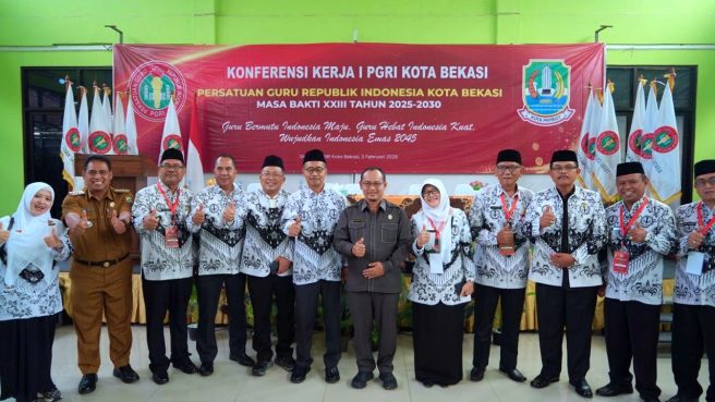 DPRD Kota Bekasi Hadiri Konferensi Kerja I PGRI dengan Masa Bakti XXIII Tahun 2025 (dok).