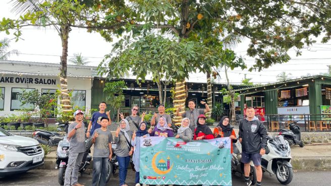 HPCI Pangandaran Chapter Berbagi Kebaikan di Bulan Suci Ramadhan (dok Honda).