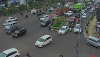 Ilustrasi arus mudik Kota Bekasi.