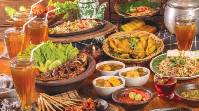 Kuliner khas sunda yang ada di Bandung (detikcom).
