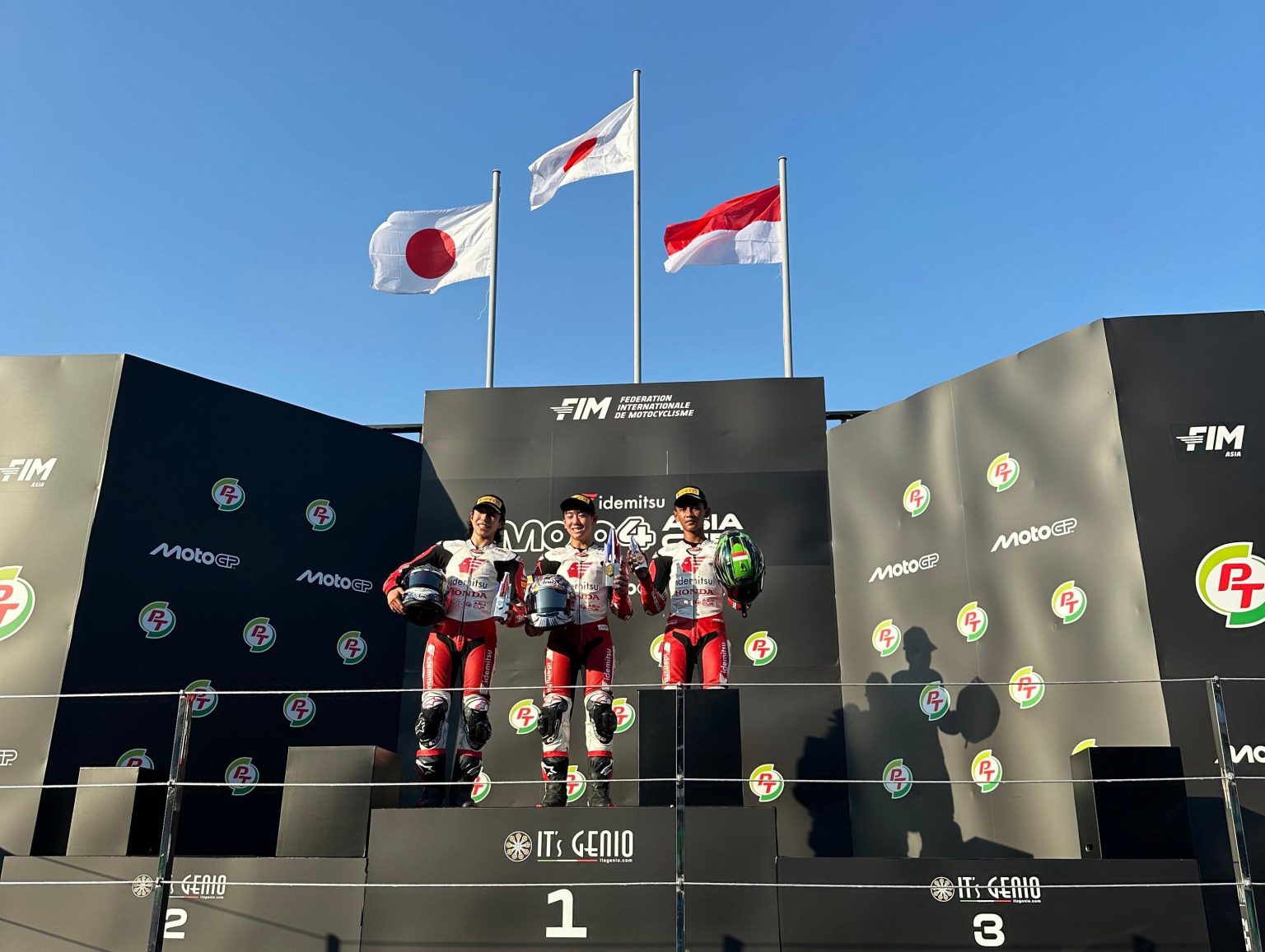 Pebalap Muda Astra Honda Tampil Kencang di Laga Pembuka Moto4 Asia Cup Buriram (dok Honda).