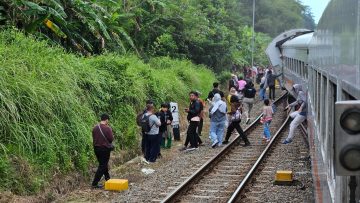 3 Gerbong KA Bangun Karta Anjlok di Bumiayu (dok).