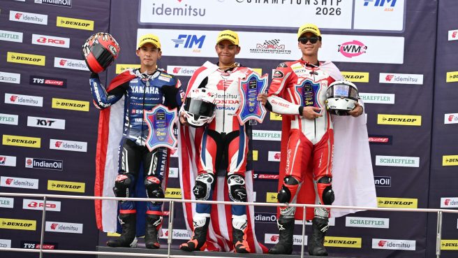 Astra Honda Kencang Sejak Awal Musim, Herjun Sabet Podium ARRC Sepang (dok).