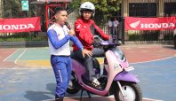 Cari aman ke sekolah (dok Honda).