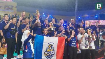 Jakarta Lavani Livin Transmedia keluar jadi juara 1 di Proliga 2026 (Bola).