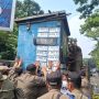 Satpol PP Tertibkan PKL di Sekitar Monju (dok Humas Kota Bandung).
