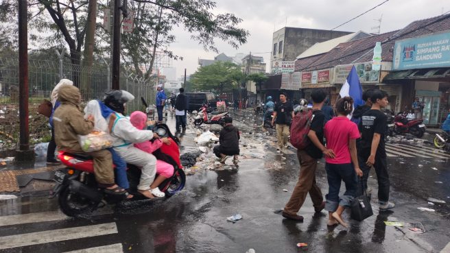 Pawai Berakhir, 9 Kantong Sampah Dikumpulkan dari 7 Ruas Jalan Utama Kota Bandung (dok).