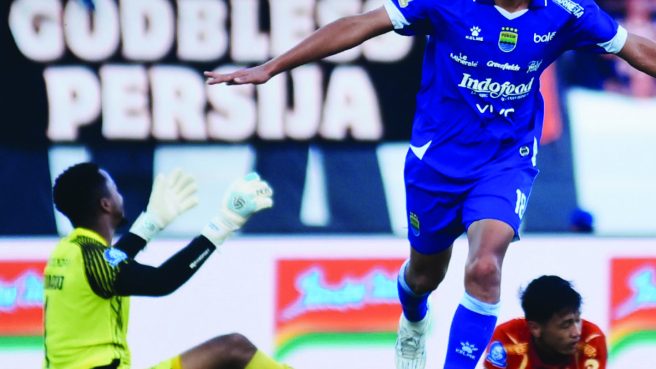 Persib Bandung menang 2-1 atas Persija Jakarta (Instagram Persib).