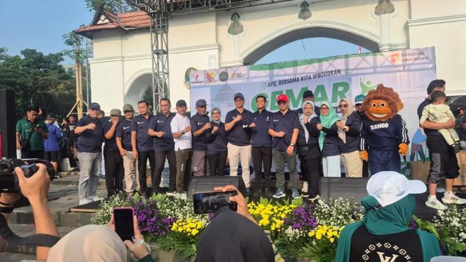 Ribuan Warga Ramaikan CFD Soreang (dok).