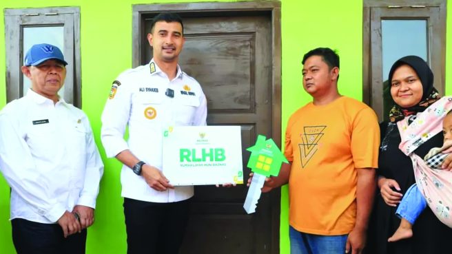 Ali Syakieb Meresmikan Rumah Layak Huni Baznas Bukti Zakat (dok).