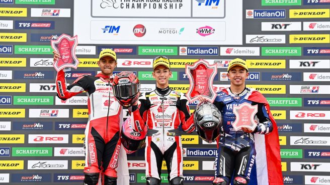 CBR Series Melesat Kencang, AHRT Borong Tiga Podium ARRC Motegi (dok).