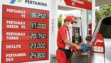 Kenaikan harga BBM non-subsidi di beberapa jenis (Suarapena).