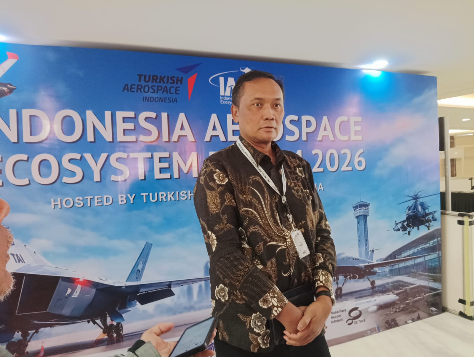 Ketua Indonesian Aerospace Community (INACOM), J. Adi Sasongko