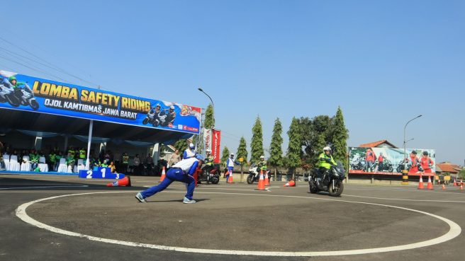 Polda Jabar dan Honda Gelar Kompetisi Safety Riding 2026 (dok).