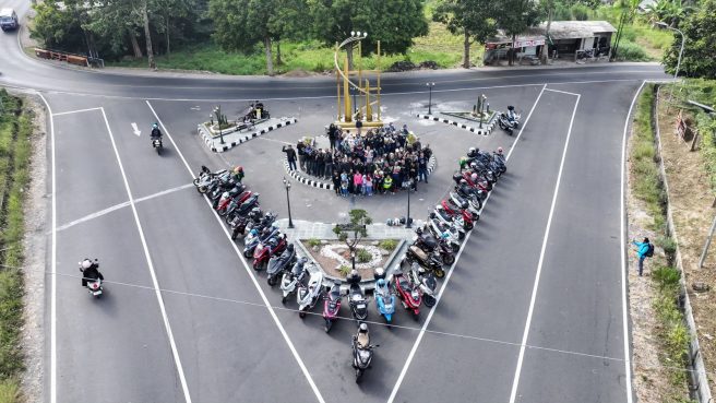 Kopdargab Honda PCX Club Indonesia (HPCI) Wilayah 3 CIREMAIKU (dok).