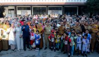 MPLS hari pertama di SMPN 5 Bandung (Humas Pemkot Bandung).