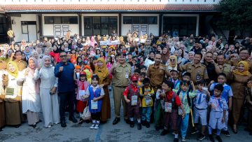 MPLS hari pertama di SMPN 5 Bandung (Humas Pemkot Bandung).
