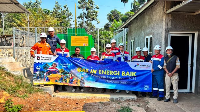 PGN Area Bogor Penuhi Kebutuhan Gas Bumi Produsen Aspal (dok).
