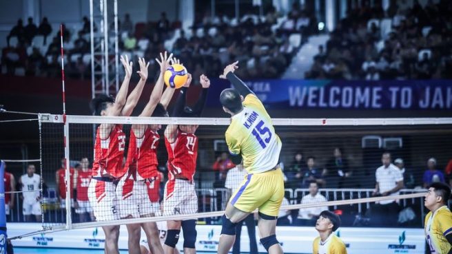 Timnas Voli Putra Indonesia berhasil menag 3-0 dari Kamboja pada Leg kedua SEA V CUP 2026 kemarin (PBVSI).