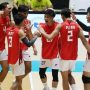 Timnas Voli Putra Indonesia di SEA V CUP melawan Vietnam (NGR_Miii).