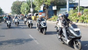 Tips Keselamatan Membonceng Buah Hati dengan Sepeda Motor (dok).