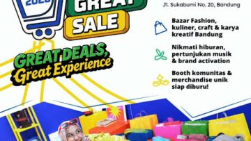 Bandung Great Sale 2026 hadir di Laswi Heritage (TikTok).