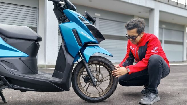Jangan Tinggalkan Motor Terlalu Lama Tanpa Persiapan (dok).