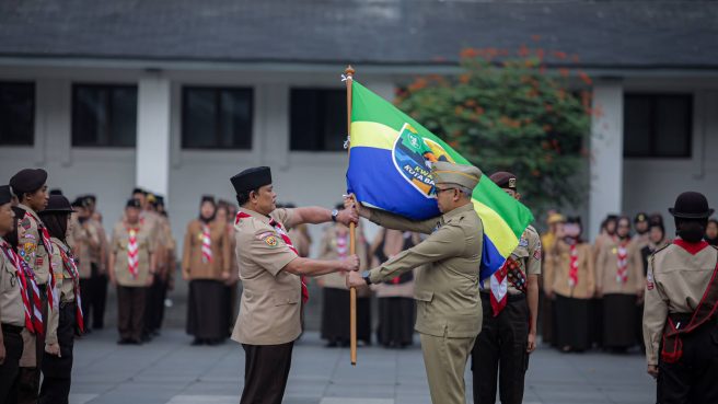 64 Pramuka Kota Bandung Siap Harumkan Nama Daerah di Jambore Nasional XII (dok).