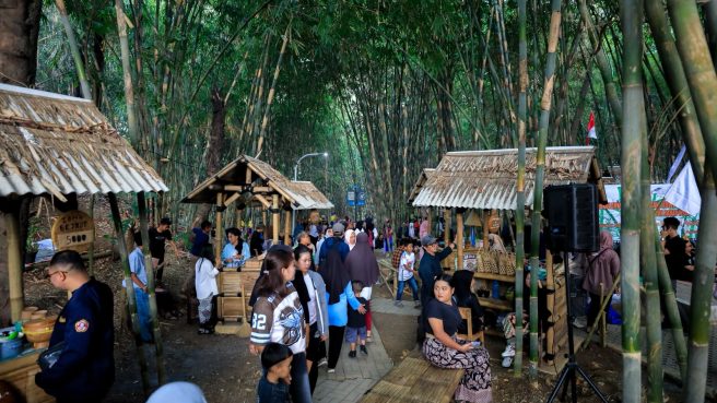 Padaringan Leuweung Awi Cisurupan resmi dibuka (dok).