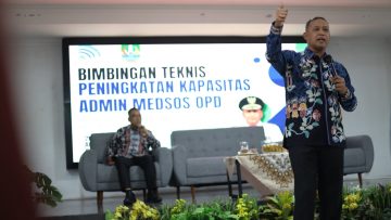 Peningkatan Kapasitas Admin Pengelola Media Sosial (dok).