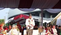 Ribuan Warga Tumpah Ruah Saksikan Parade Budaya Nusantara (dok).