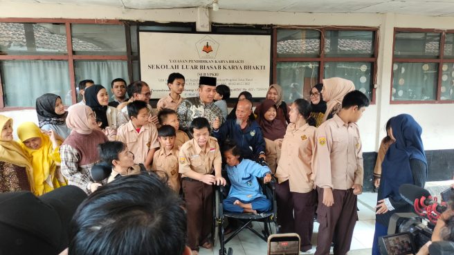 SLB Karya Bakti Lidjin Aulia Dapat Perhatian dari Pemkot Bandung (dok).