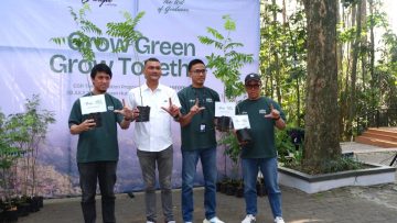 de Braga by ARTOTEL Ryakan 8 Tahun dengan Tanam Pohon Bersama Tahura IR. H. Djuanda (dok).