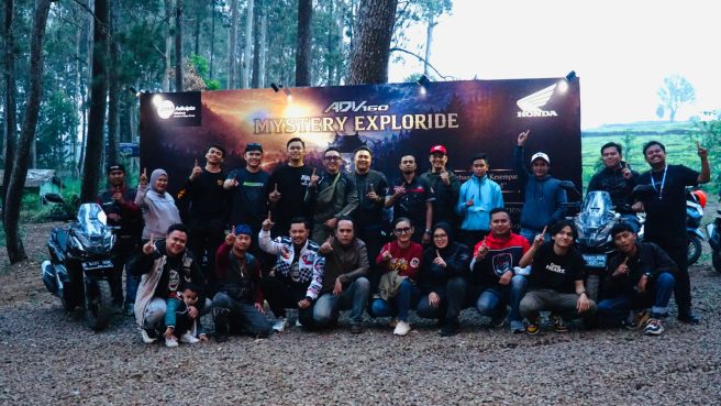 ADV160 Mystery Exploride Ajak Komunitas Honda Rasakan Sensasi Petualangan Penuh Tantangan (dok).