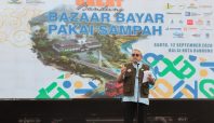 Bazar Bayar Pakai Sampah Great Bandung 2026 (dok).