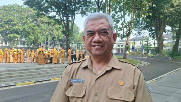 Kepala Dinas Kesehatan Kota Bandung, Sony Adam menjelaskan kasus Influenza A meningkat (dok).