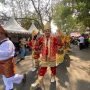 Kirab Budaya Pesona Nusantara di Kecamatan Andir memeriahkan HJKB ke-216 (dok).