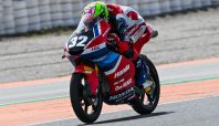 M. Kiandra Ramadhipa di FIM Moto3 Junior World Championship 2026 di MotorLand Aragón, Spanyol (dok).