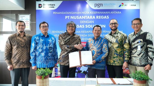 PGN Solution dan Nusantara Regas Perkuat Ketahanan Infrastruktur Gas (dok).