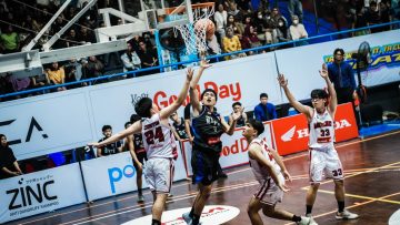 Pertandingan Honda DBL West Java Series 2026 - East antara SMA Negeri 23 Bandung vs SMA Negeri 14 Bandung di Gor Bandung Arena (dok Honda).