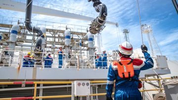 Terminal LNG PT Perta Arun Gas Menjadi Pusat Baru Bisnis Gassing Up and Cooling Down Bagi Kapal LNG di Asia (dok).