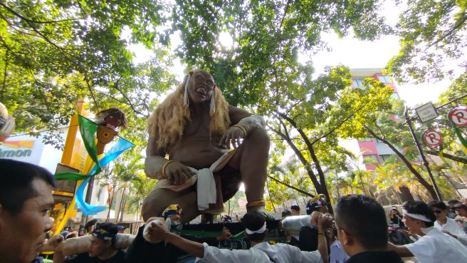 Karnaval Jampana memperingati HJKB ke-216 (Rizki Oktaviani/Prolitenews).