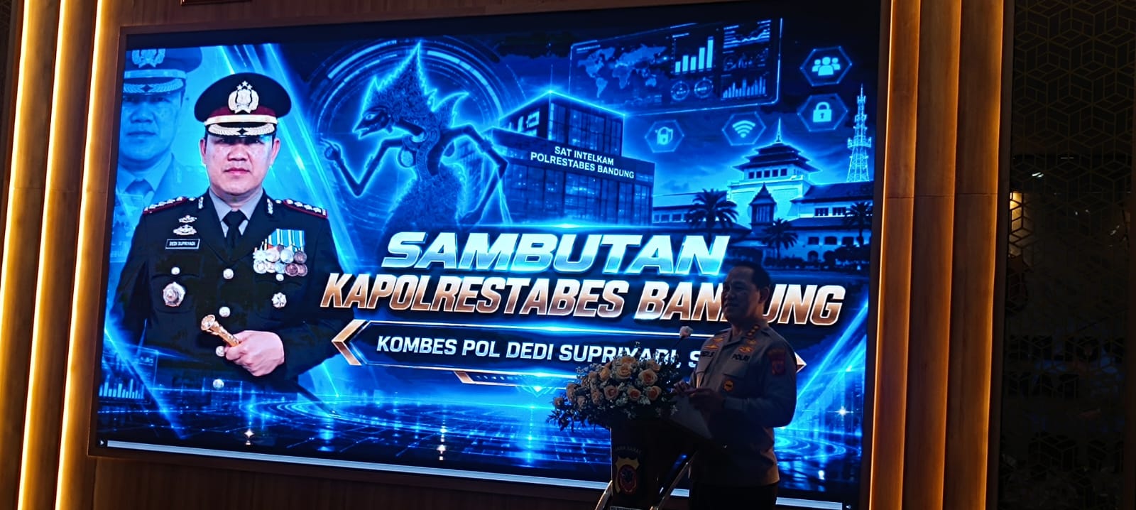Kapolrestabes Bandung Kombes Pol Dedi Supriyadi